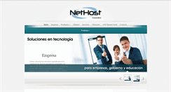 Desktop Screenshot of nethost.com.mx
